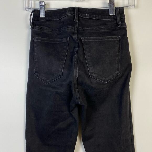 Abercrombie & Fitch Curve Love High Rise Super Skinny Ankle Jeans Size 24/00 - Picture 7 of 9